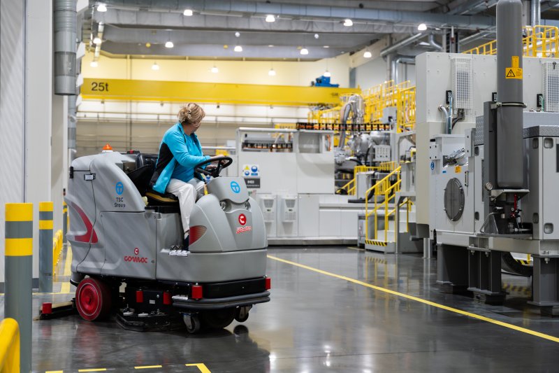 Úklidové služby pro průmysl